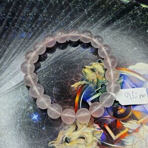 Rose Quartz Brazil Bracelet 9.6mm